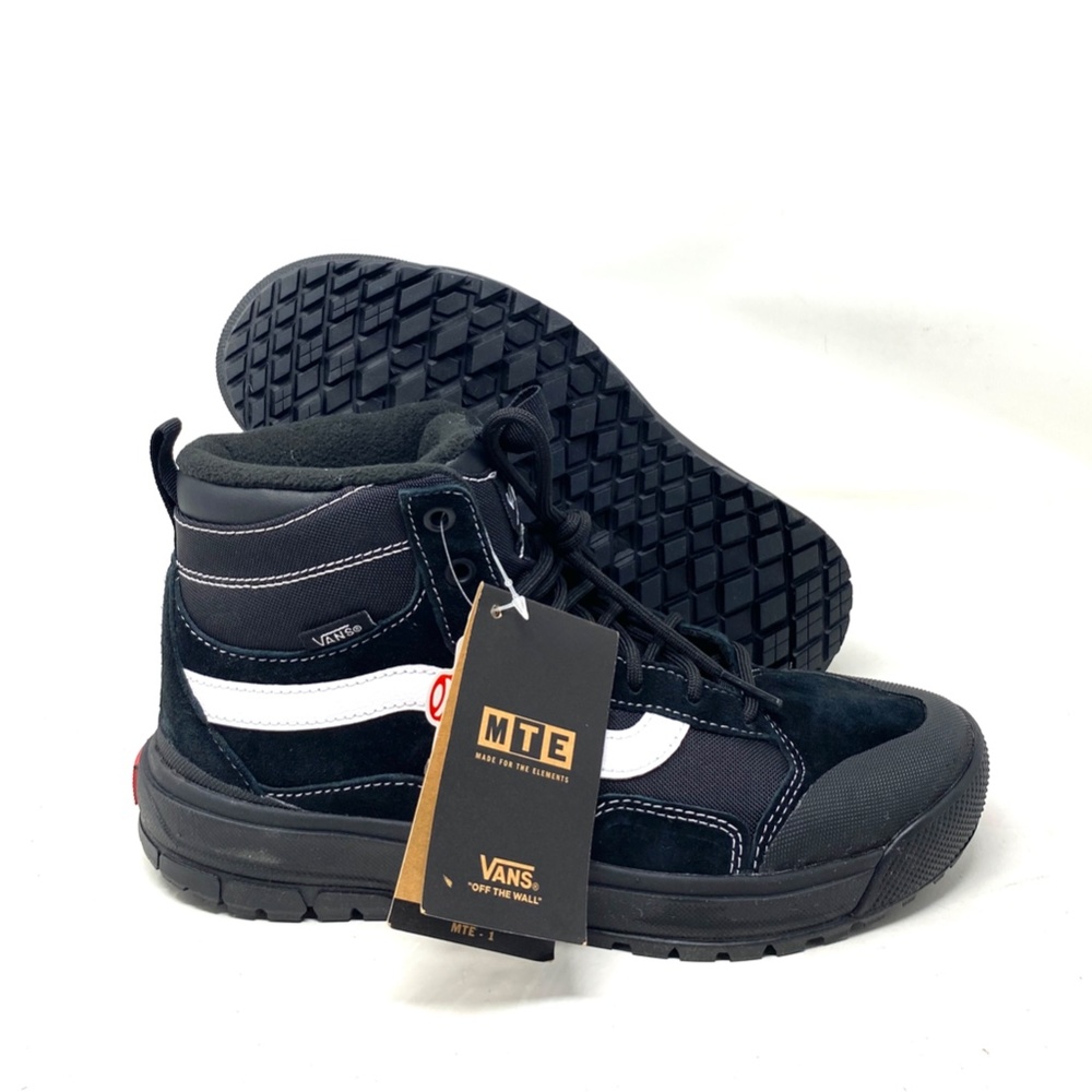 VANS UltraRange Exo Hi MTE-1 Sneakers Black Women's Boots Suede Mesh VN0A5KS5BKA - Picture 6 of 9